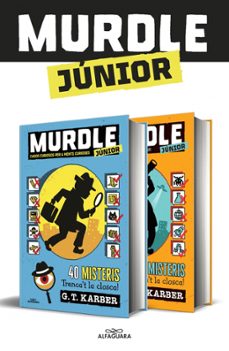 murdle junior - pack amb 2 llibres: casos curiosos per a ments curioses i preparats, llestos... a investigar!-g. t. karber-9791388277979
