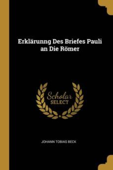 erklarunng des briefes pauli an die romer-9780270465389