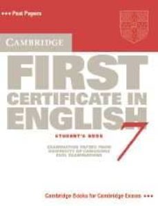 cambridge first certificate in english 7: student s book-9780521611589
