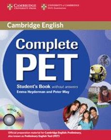 complete pet: student s book without answers with cd-rom (zona portugal)-peter may-9780521746489