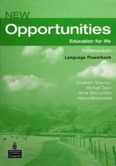 new opportunities intermediate language powerbook with cd-rom-9781405837989