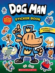 dog man the movie: official sticker activity book-9781546147589