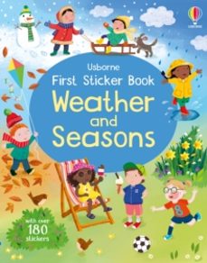 first sticker book weather and seasons-9781805070689