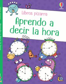 aprendo a decir la hora (libros pizarra)-jessica greenwell-9781806070589