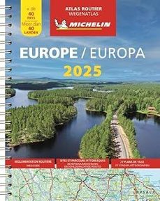 europe 2025: atlas routier: + de 40 pays/europa 2025 : wegenatlas :meer dan 40 landen-9782067265189