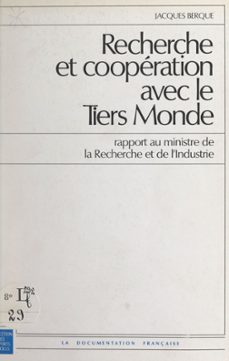 recherche et cooperation avec le tiers monde (ebook)-jacques berque-9782307132189