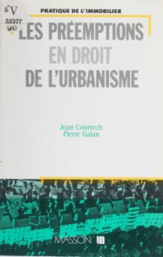 les preemptions en matière de droit de l'urbanisme (ebook)-9782402339889