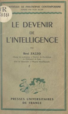 le devenir de l'intelligence (ebook)-rene zazzo-9782705919689