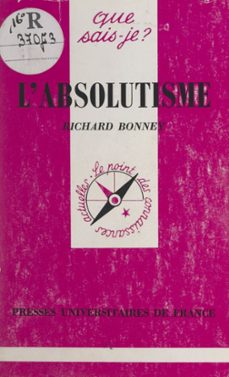l'absolutisme (ebook)-richard bonney-9782705940089