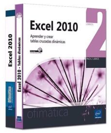 excel 2010: aprender y crear tablas cruzadas dinamicas (pack dos libros)-9782746071889