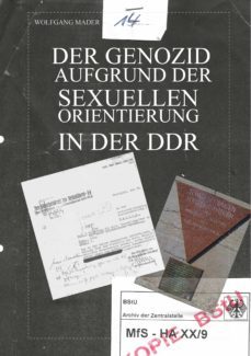 der genozid aufgrund der sexuellen orientierung in der ddr-wolfgang mader-9783748182689