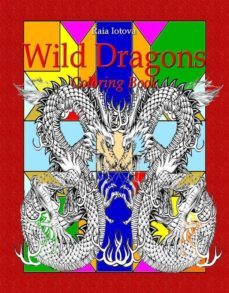 wild dragons: coloring book (ebook)-9786050440089