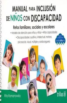 manual para inclusion de niños con discapacidad-rita romanowsky-9786071737489