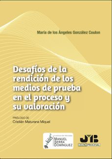 desafios de la rendicion de los medios de prueba en el proceso y su valoracion (ebook)-maria de los ange gonzalez coulon-9788410448889