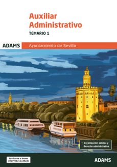 temario 1 auxiliar administrativo del ayuntamiento de sevilla-9788411168489