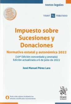 impuesto sobre sucesiones y donaciones (10ª ed.)-9788411470889