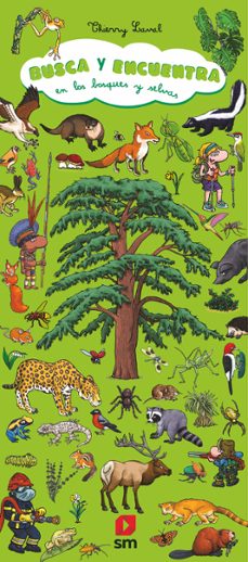 busca y encuentra en los bosques y selvas-thierry laval-9788411827089