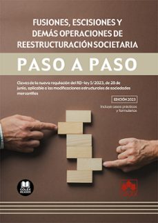 fusiones, escisiones y demás operaciones de reestructuración societaria. paso a paso.claves de la nueva regulación del rd-ley 5/2023, de 28 de junio, aplicable a las modificaciones           estru-9788411940689