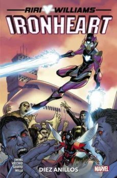 riri williams: ironheart 2: diez anillos-luciano vecchio-eve l. ewing-geoffo vecchio-9788413343389