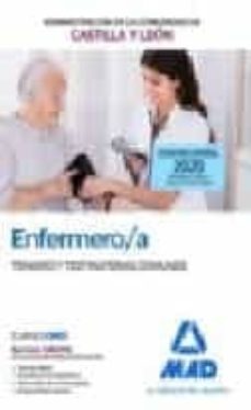 enfermero/a de la administracion de la comunidad de castilla y leon. temario y test materias comunes-9788414234389