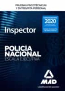 inspector de policia nacional. pruebas psicotecnicas y entrevista personal (2ª ed.)-9788414240489
