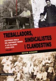 treballadors, sindicalistes i clandestins-9788415432289
