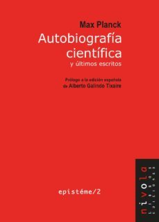 autobiografia cientifica y ultimos escritos-max planch-9788415913689