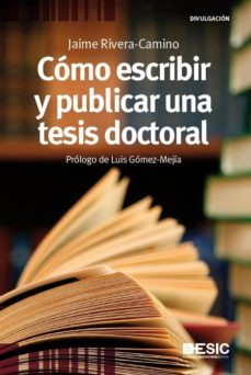 como escribir y publicar tesis (ebook)-9788415986089