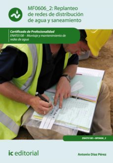 replanteo de redes de distribucion de agua y saneamiento. enat0108 (ebook)-9788415994589