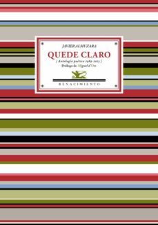 quede claro (ebook)-javier almuzara-9788416246489