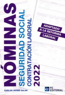 nominas. seguridad social. contratacion laboral. adaptado a la reforma laboral-carlos javier galan-9788417701789