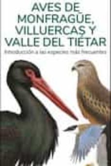 aves de monfrague, villuercas y valle del tietar - guias desplegables tundra-victor j. hernandez-9788418458989