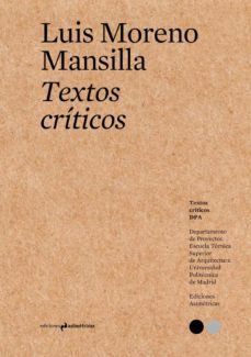 textos criticos #15-luis moreno mansilla-9788419050489