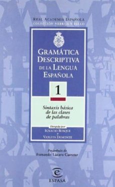 gramatica descriptiva de la lengua española. vol. i-9788423979189