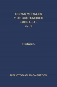 obras morales y de costumbres (moralia) ix (ebook)-9788424933289