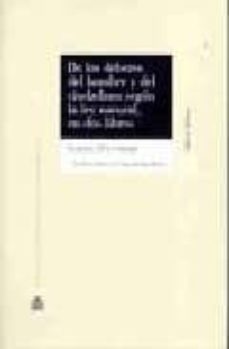 de los deberes del hombre y del ciudadano segun la ley natural, e n dos libros de officio homini et civis, justa legem naturalem libri duo-samuel pufendorf-salvador rus rufino-9788425911989
