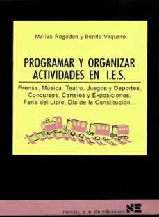 programar y organizar actividades en ies-matias regodon-benito vaquero-9788427712089