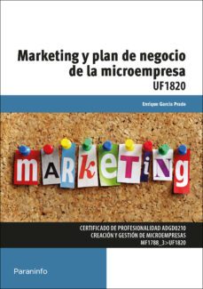 uf1820 marketing y plan de negocio de la microempresa-9788428397889