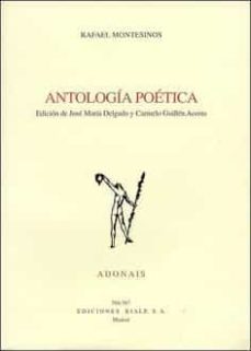 antologia poetica-rafael montesinos-9788432134289