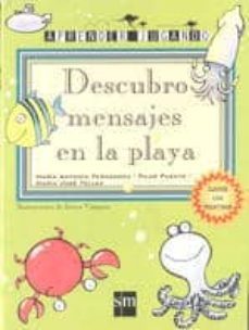 descubro mensajes en la playa-maria antonia fernandez-9788434862289