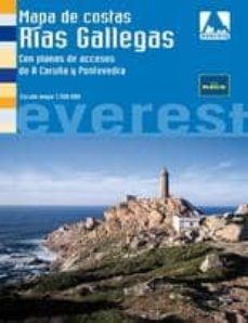 rias gallegas 2010 (mapa de costas. serie azul)-9788444130989
