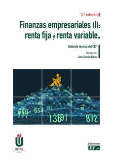 finanzas empresariales (i): renta fija y renta variable (3ª ed.)-9788445444689