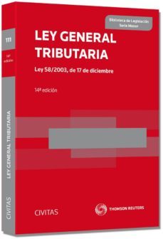 ley general tributaria   (14º ed.)-9788447042289