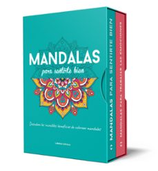 estuche  mandalas para sentirte bien + mandalas para trabajar tus emociones-9788448045289