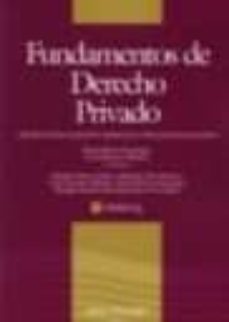 fundamentos de derecho privado (grado en relaciones laborales y r ecursos humanos)-9788461454389