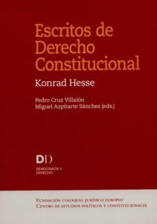 escritos de derecho constitucional-konrad hesse-9788461525089