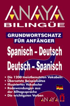 anaya bilingue: español-aleman/aleman-español grundwortschatz fur anfanger-9788466737289