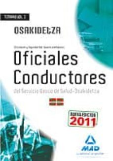 oficiales conductores del servicio vasco de salud-osakidetza tema rio iii (circulacion y seguridad vial. soporte vital basico)-9788467670189