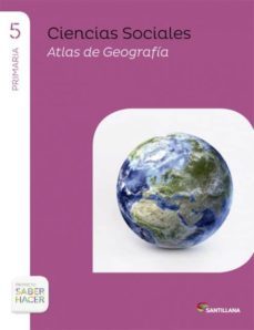 ciencias sociales 5º primaria + atlas saber hacer extremadura-9788468026589