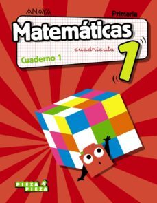 matematicas 1º educacion primaria cuaderno 1 cuadricula serie pieza a pieza cast ed 2018-9788469838389